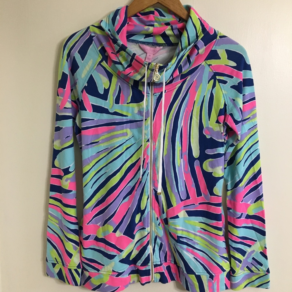 NWOT Lilly Pulitzer Angela zip up XS